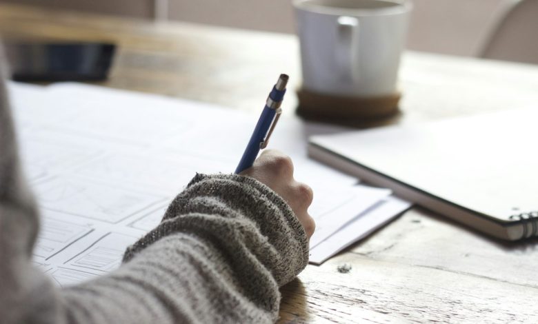 Learning materials and study notes, illustrative photograph